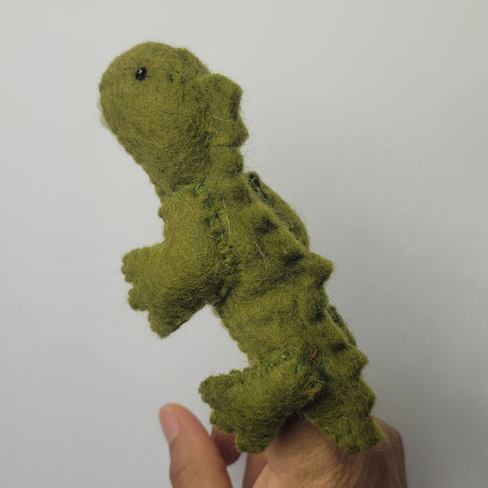 Felted finger puppets NZ NATIVES