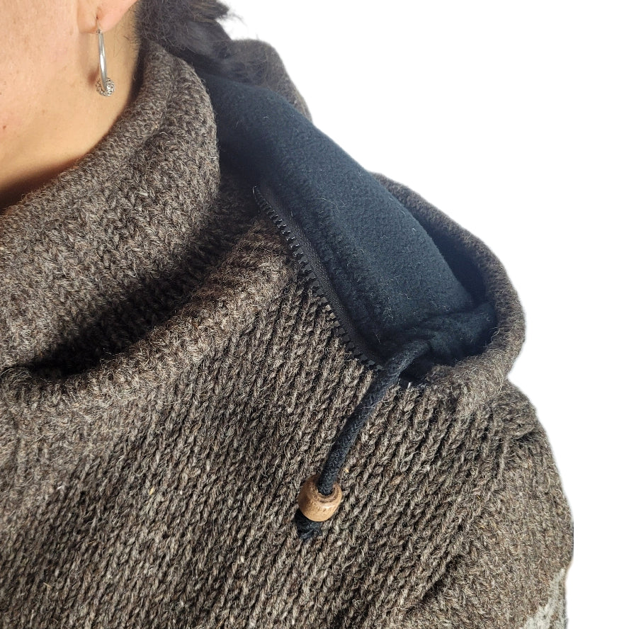 Jacket Brown wave