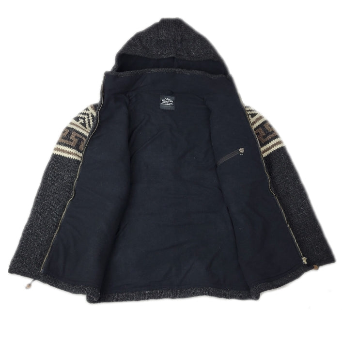 Jacket Dark grey Aztec