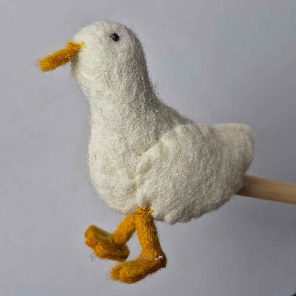 Wool Felt finger puppets FARM ANIMALS