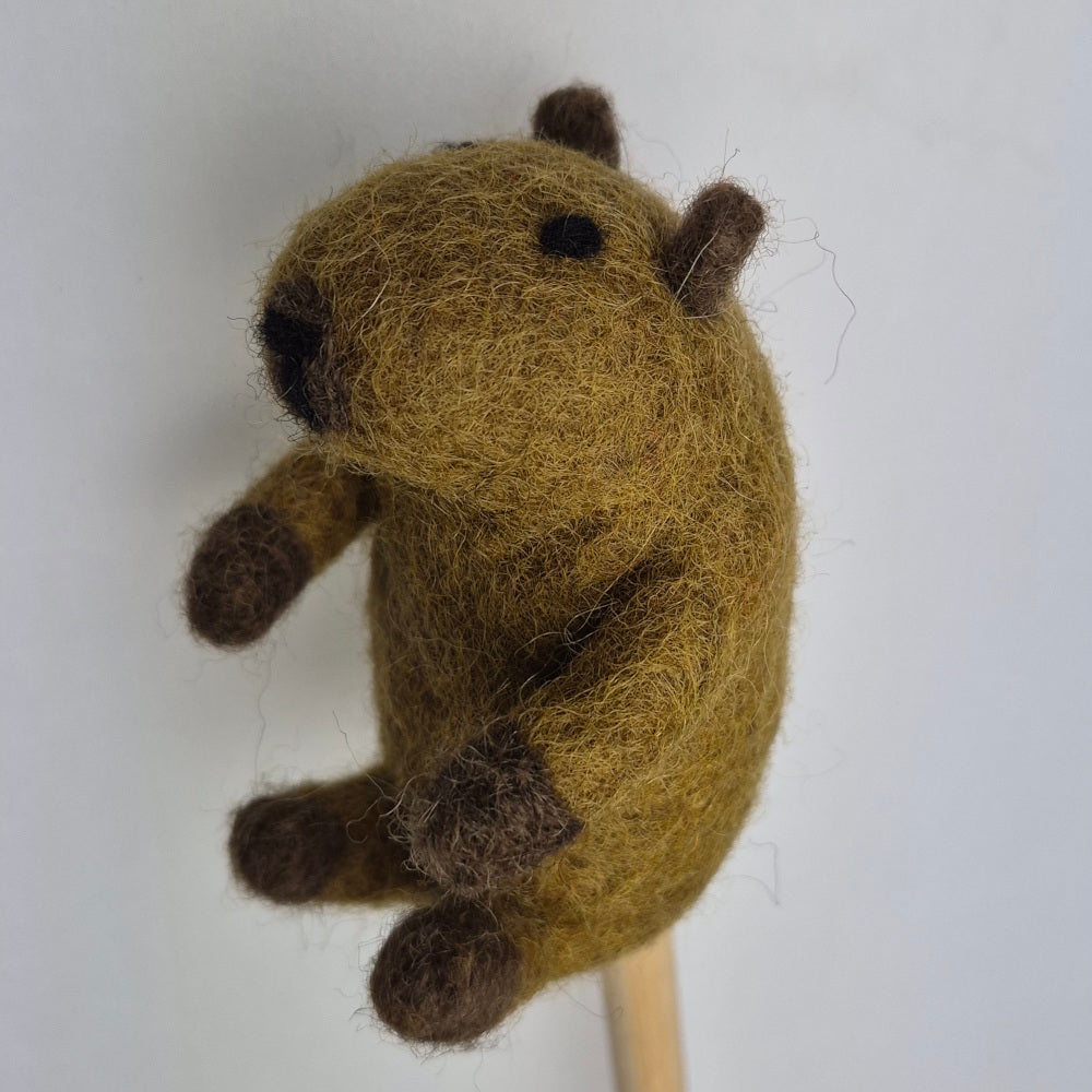 Wool Fellt finger puppets WILD LIFE