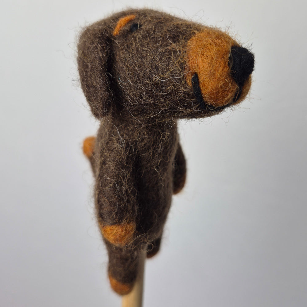 Wool Felt finger puppets CATS & DOGS