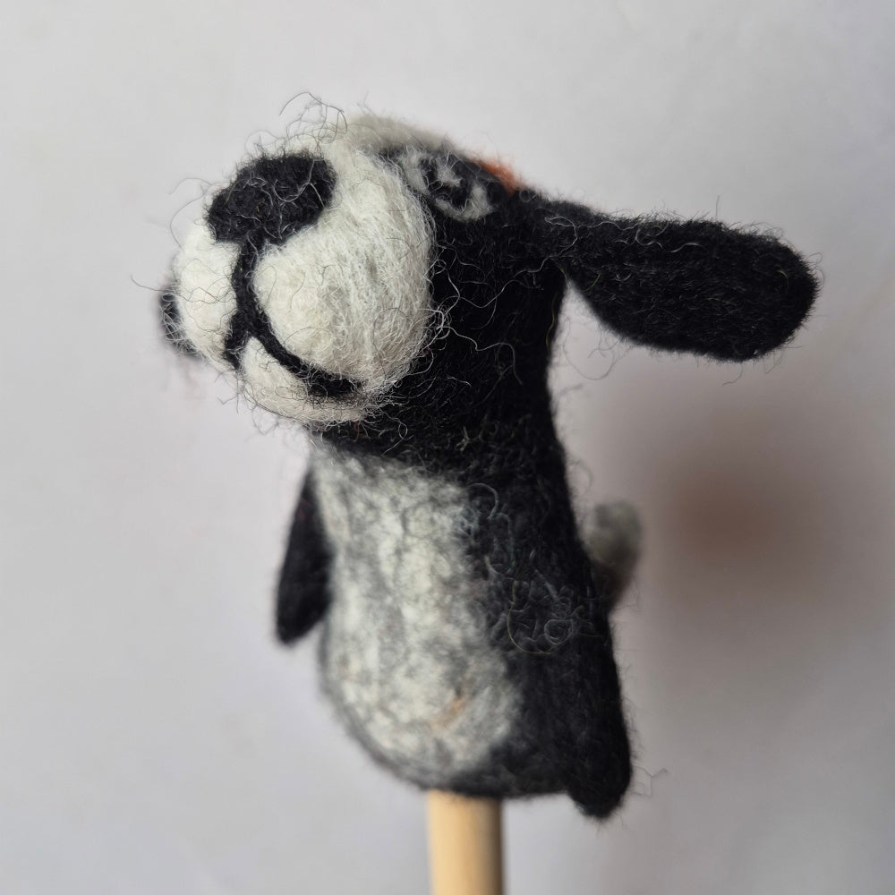 Wool Felt finger puppets CATS & DOGS