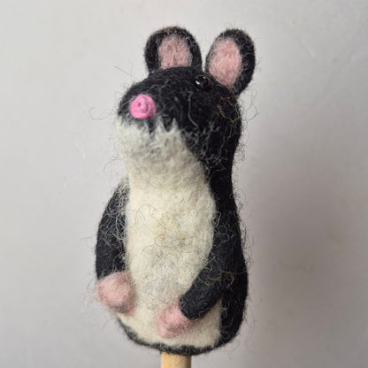 Wool Felt finger puppets FARM ANIMALS