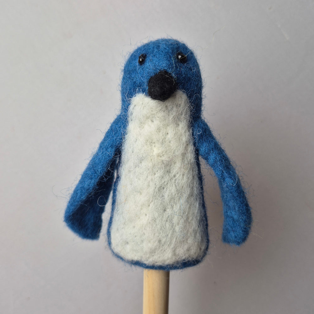Wool Felt finger puppets NZ NATIVES