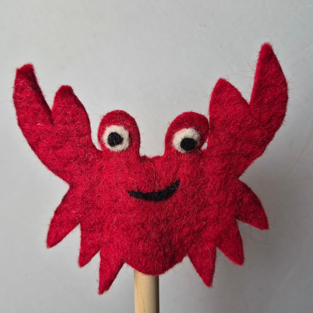 Wool Felt finger puppets SEA LIFE