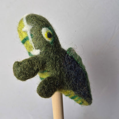 Wool Fellt finger puppets WILD LIFE