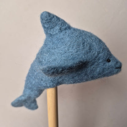 Wool Felt finger puppets SEA LIFE