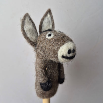 Wool Felt finger puppets FARM ANIMALS