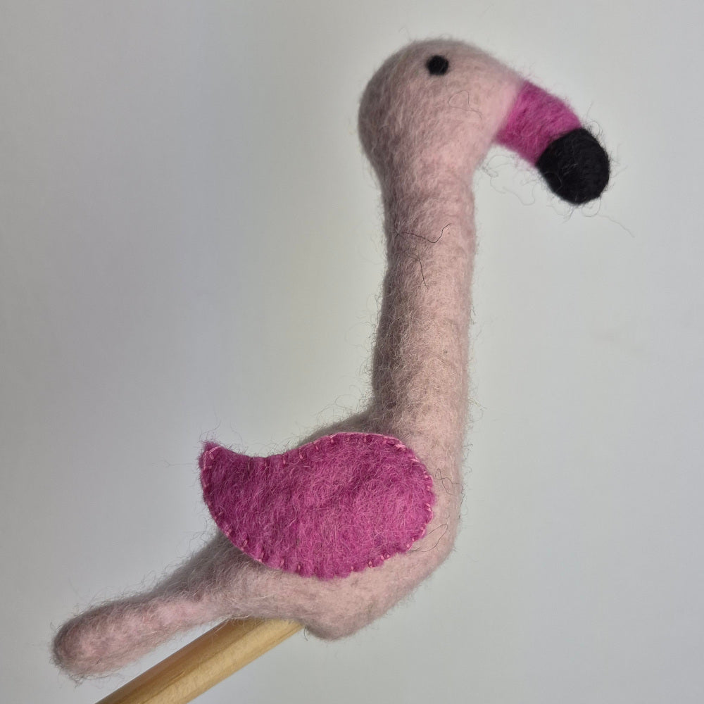 Wool Fellt finger puppets WILD LIFE