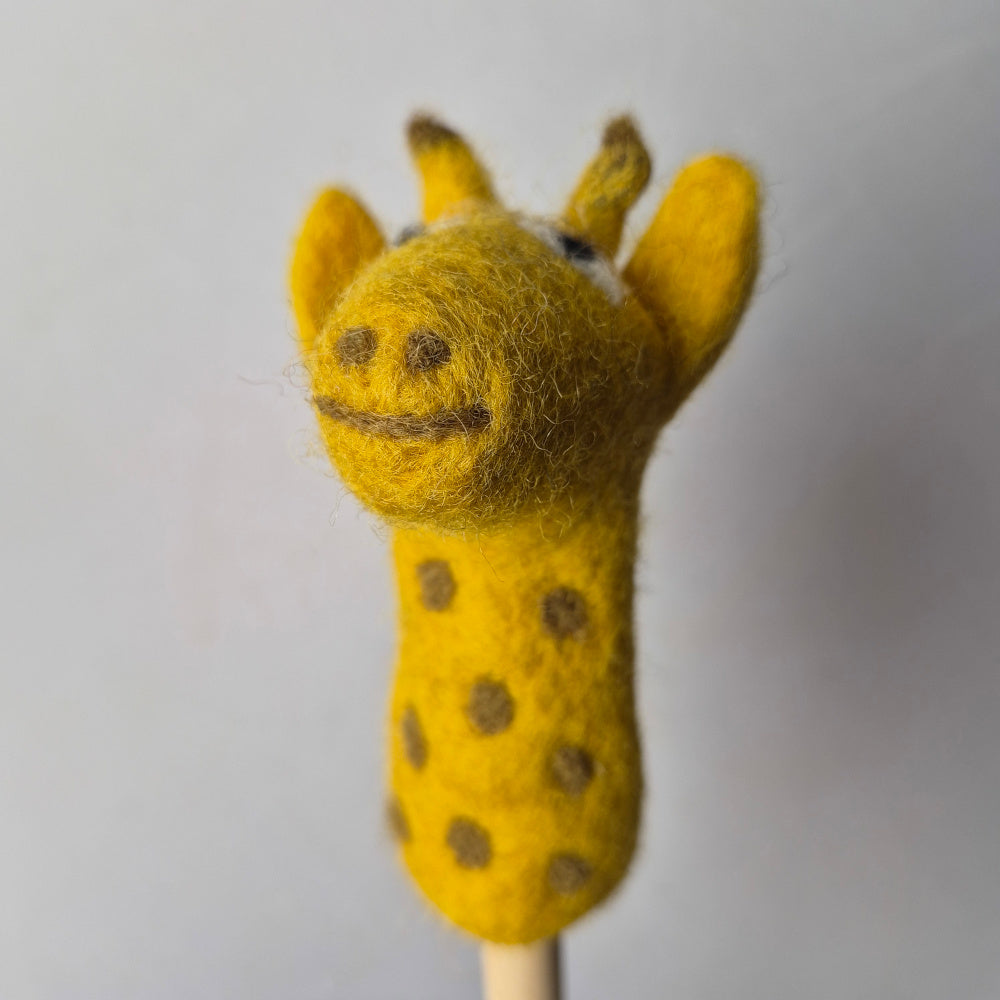 Wool Fellt finger puppets WILD LIFE