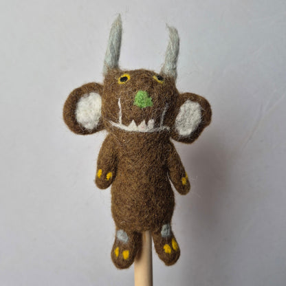 Wool Felt finger puppets GRUFFALO SET