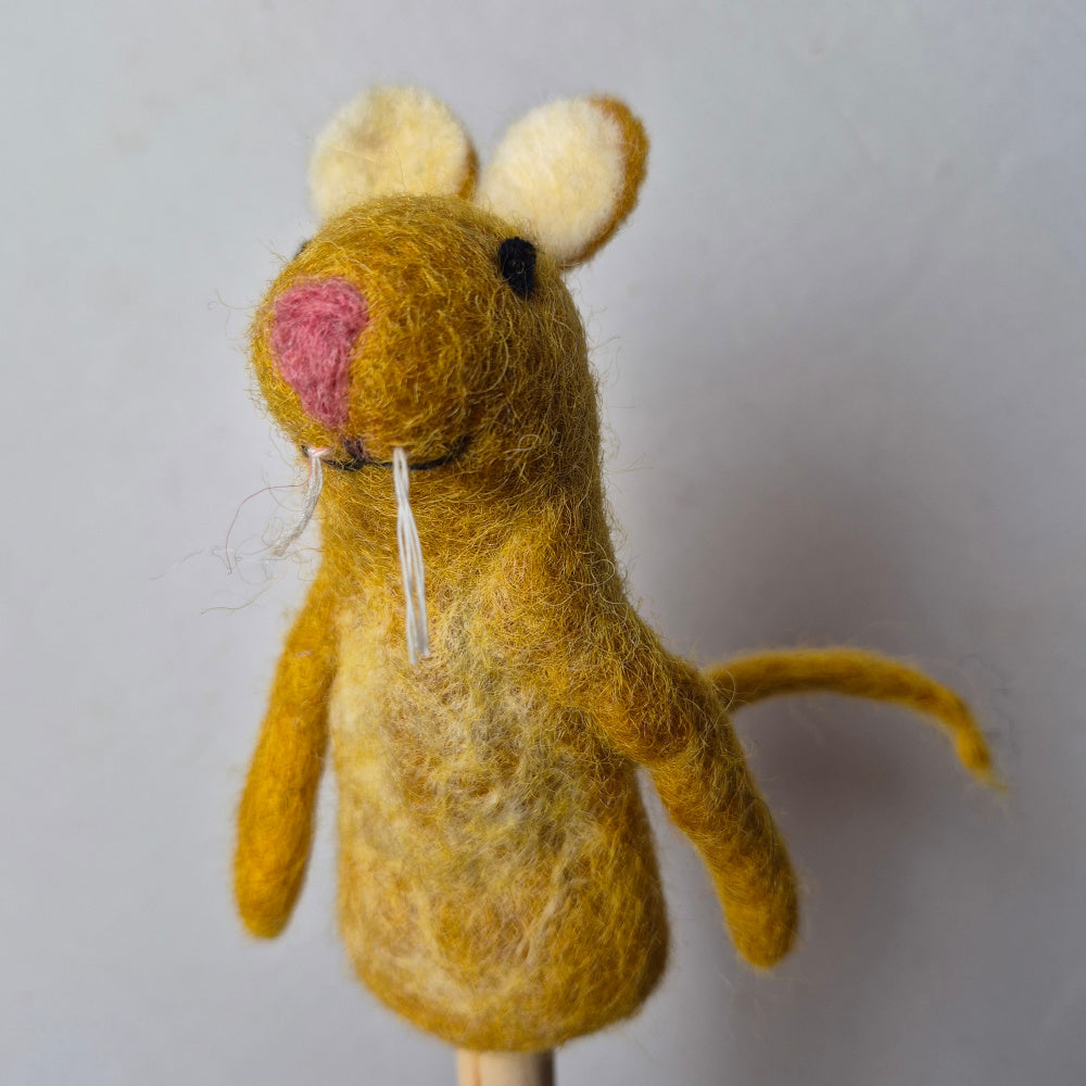 Wool Felt finger puppets GRUFFALO SET