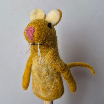 Wool Felt finger puppets GRUFFALO SET