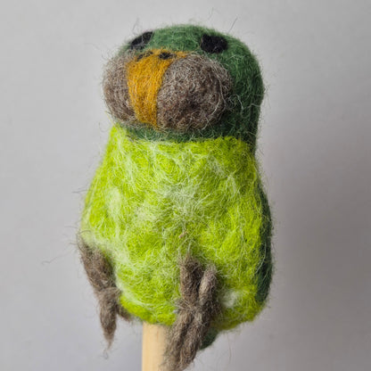 Wool Felt finger puppets NZ NATIVES