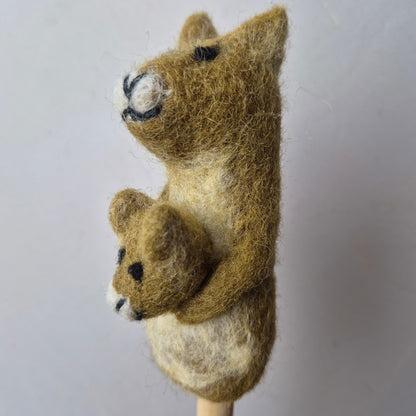 Wool Felt finger puppets AUSTALIAN NATIVES
