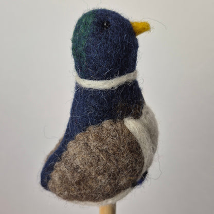 Wool Felt finger puppets WINGED ANIMALS