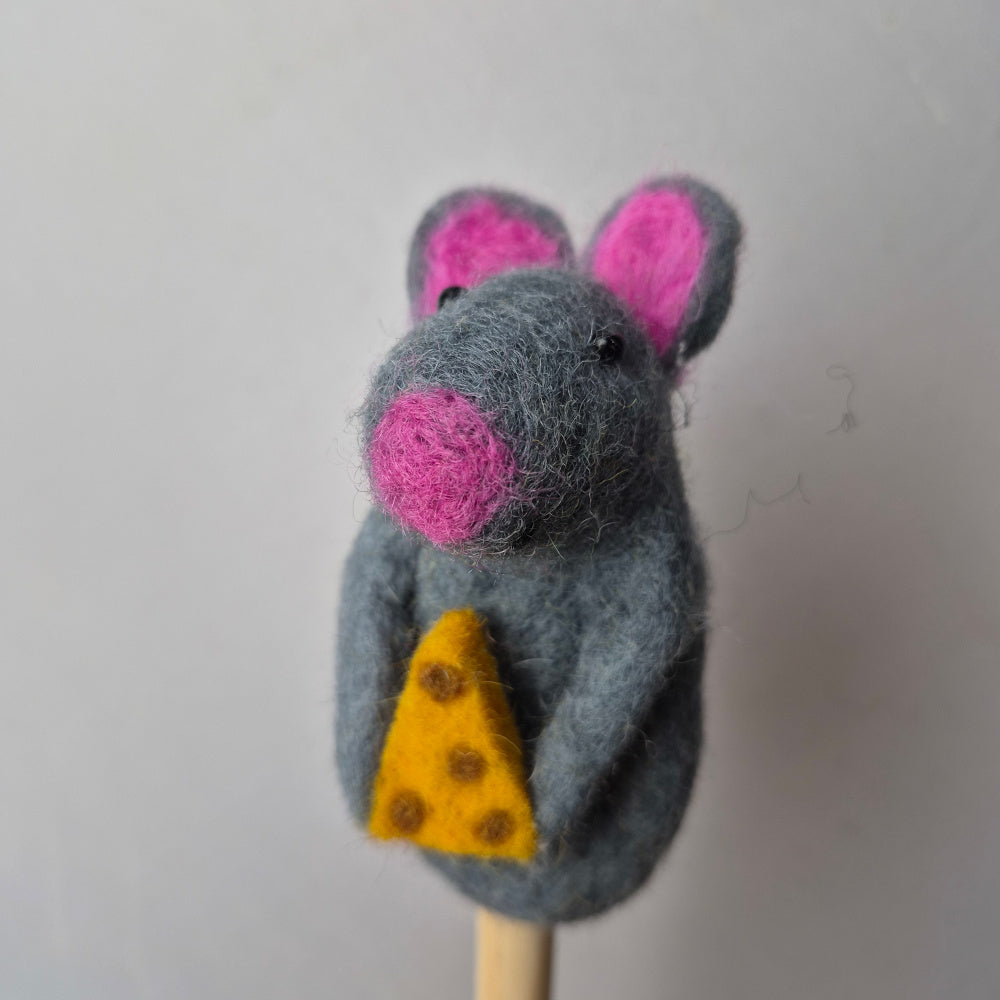 Wool Felt finger puppets FARM ANIMALS