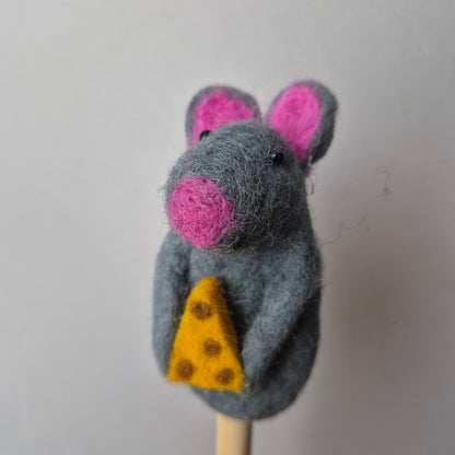 Wool Felt finger puppets FARM ANIMALS