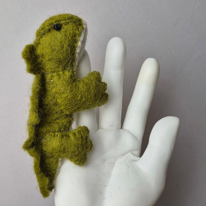 Wool Felt finger puppets NZ NATIVES