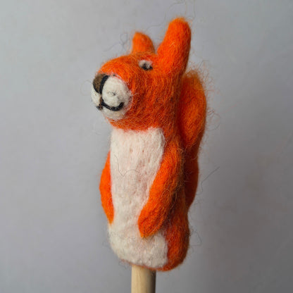 Wool Felt finger puppets FARM ANIMALS