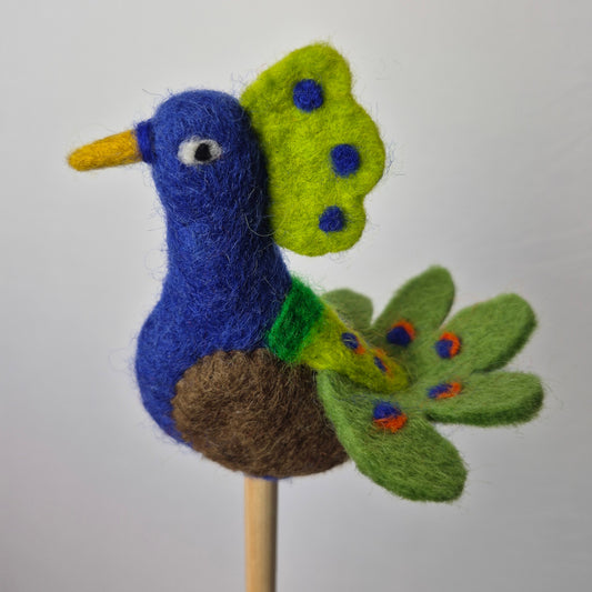 Wool Felt finger puppets WINGED ANIMALS