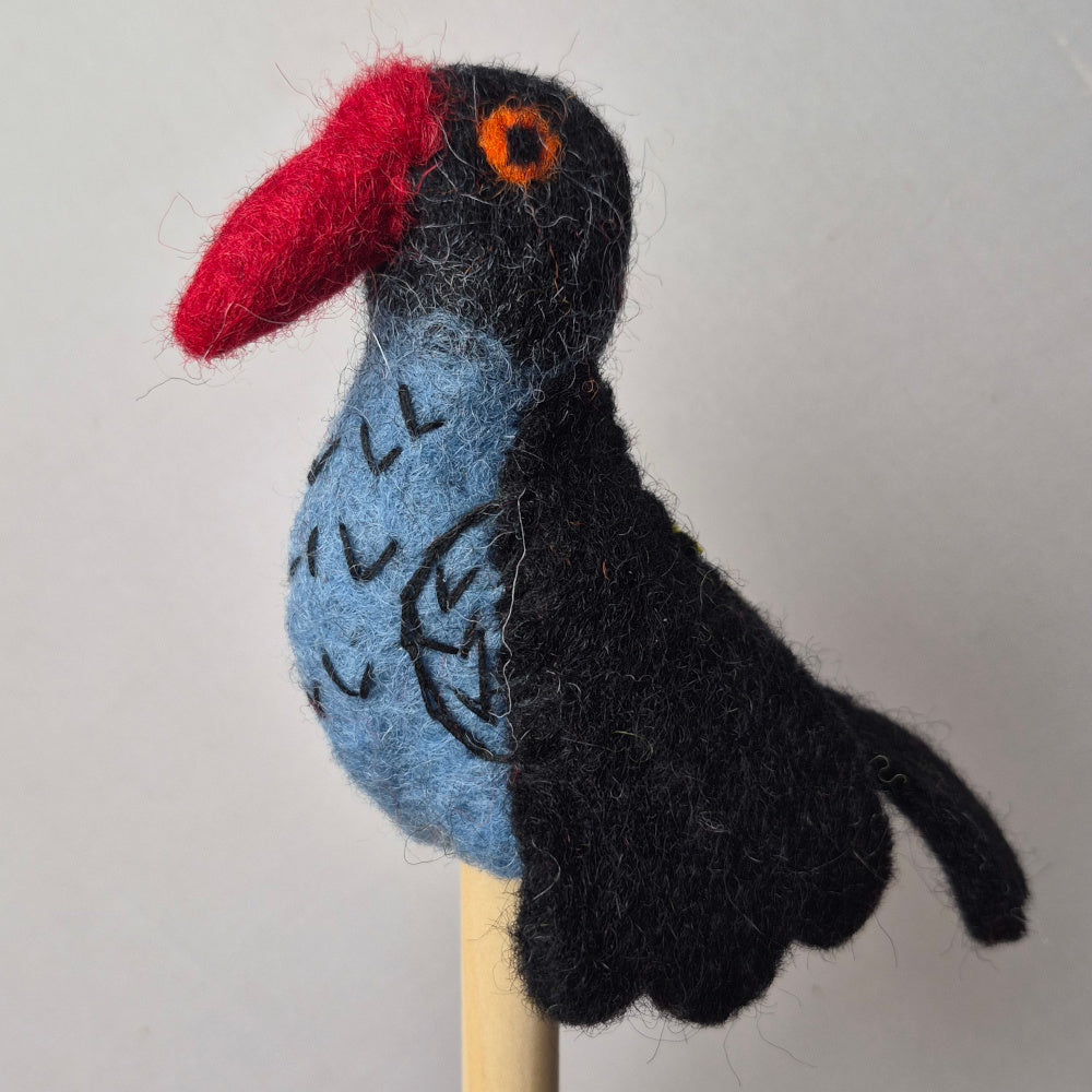 Wool Felt finger puppets NZ NATIVES