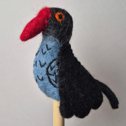 Wool Felt finger puppets NZ NATIVES