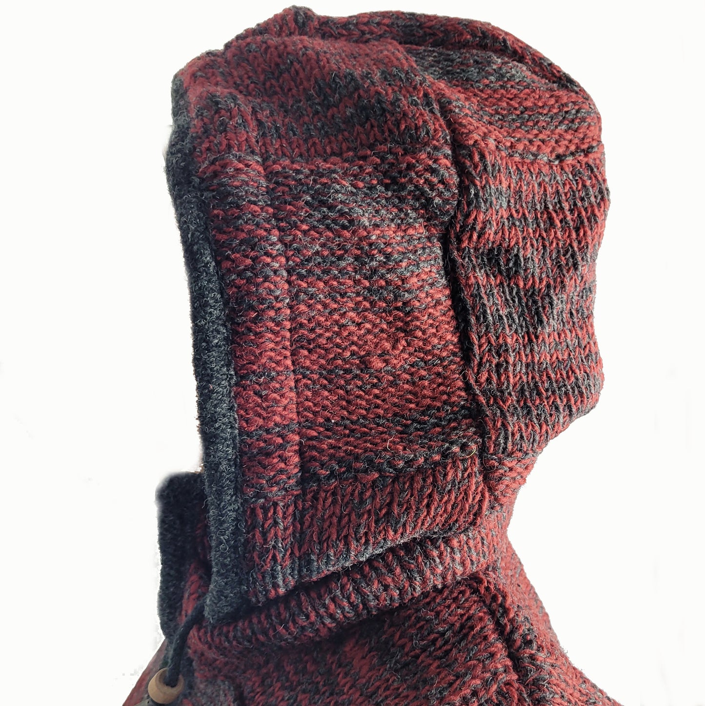 Jacket Red Mix Squares