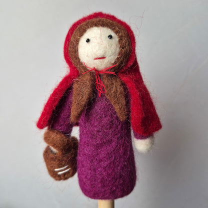 Wool Felt finger puppets FANTASY & PEOPLE