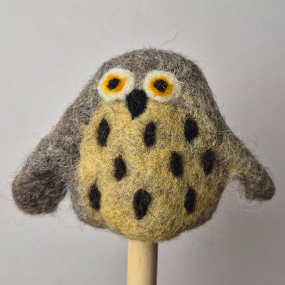 Wool Felt finger puppets NZ NATIVES