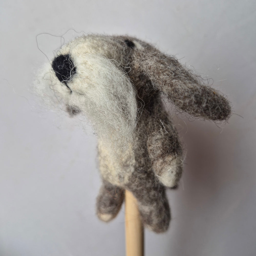 Wool Felt finger puppets CATS & DOGS