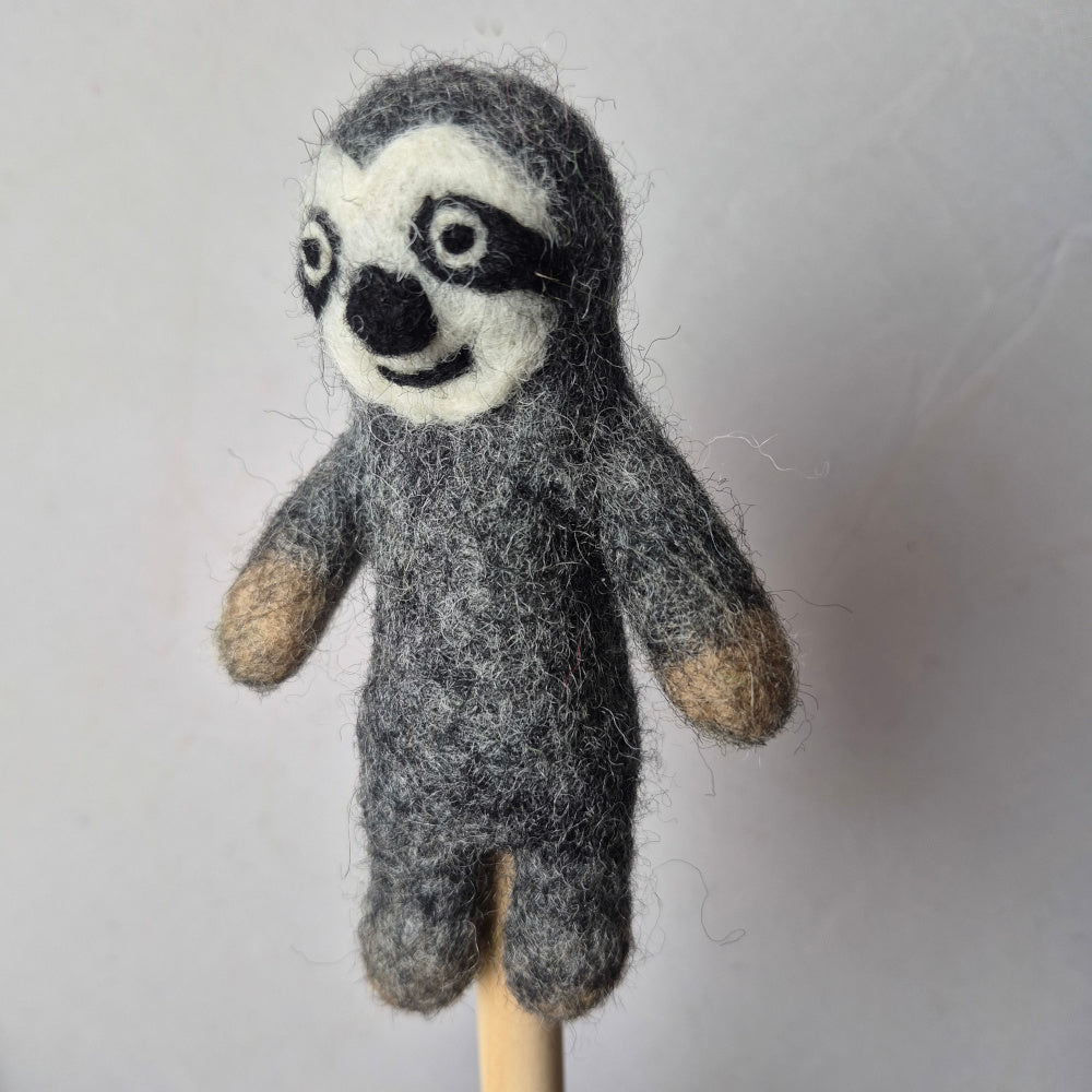 Wool Fellt finger puppets WILD LIFE