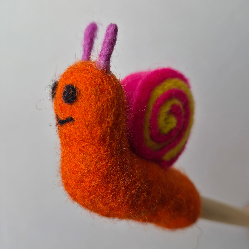 Wool Felt finger puppets FARM ANIMALS