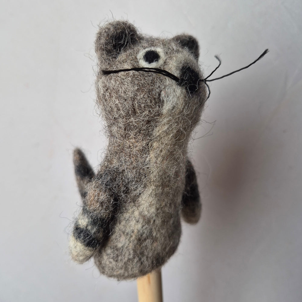 Wool Felt finger puppets CATS & DOGS