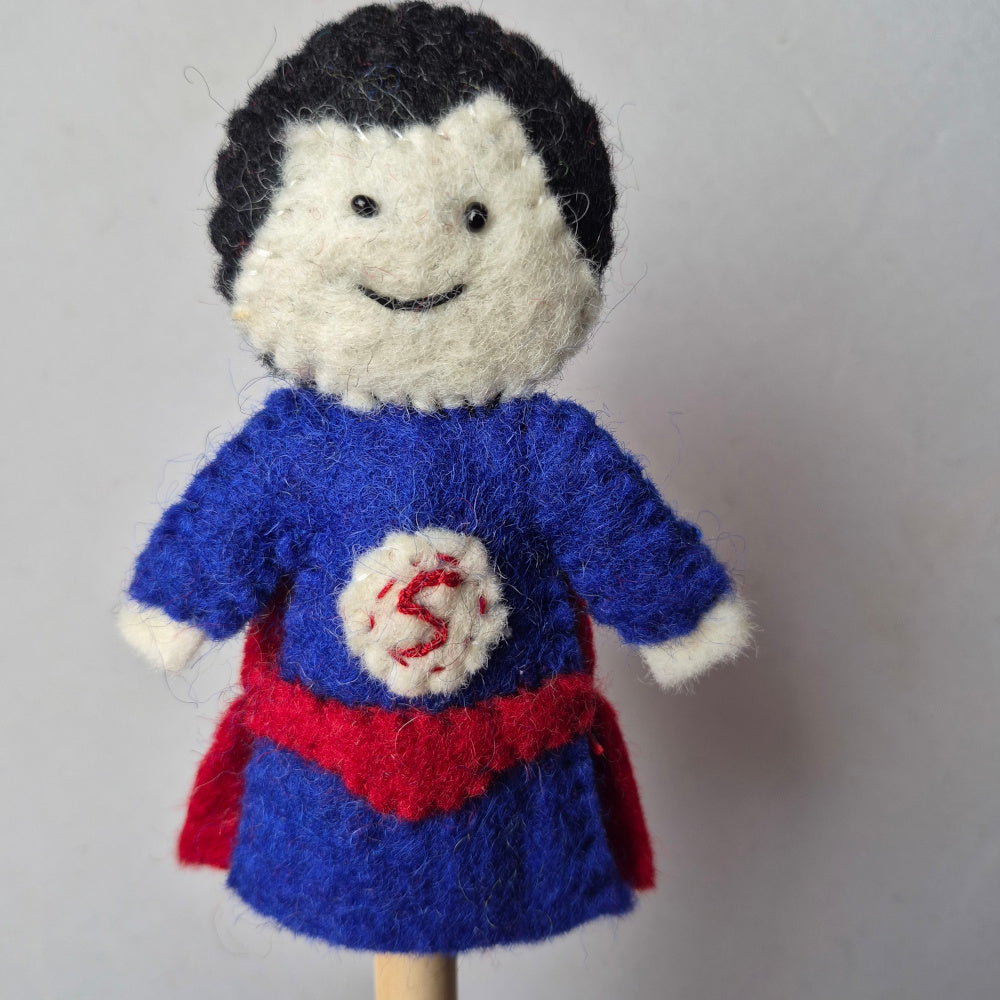 Wool Felt finger puppets FANTASY & PEOPLE