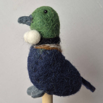 Wool Felt finger puppets NZ NATIVES