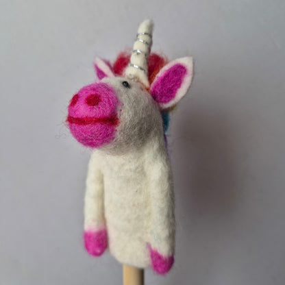 Wool Felt finger puppets FANTASY & PEOPLE