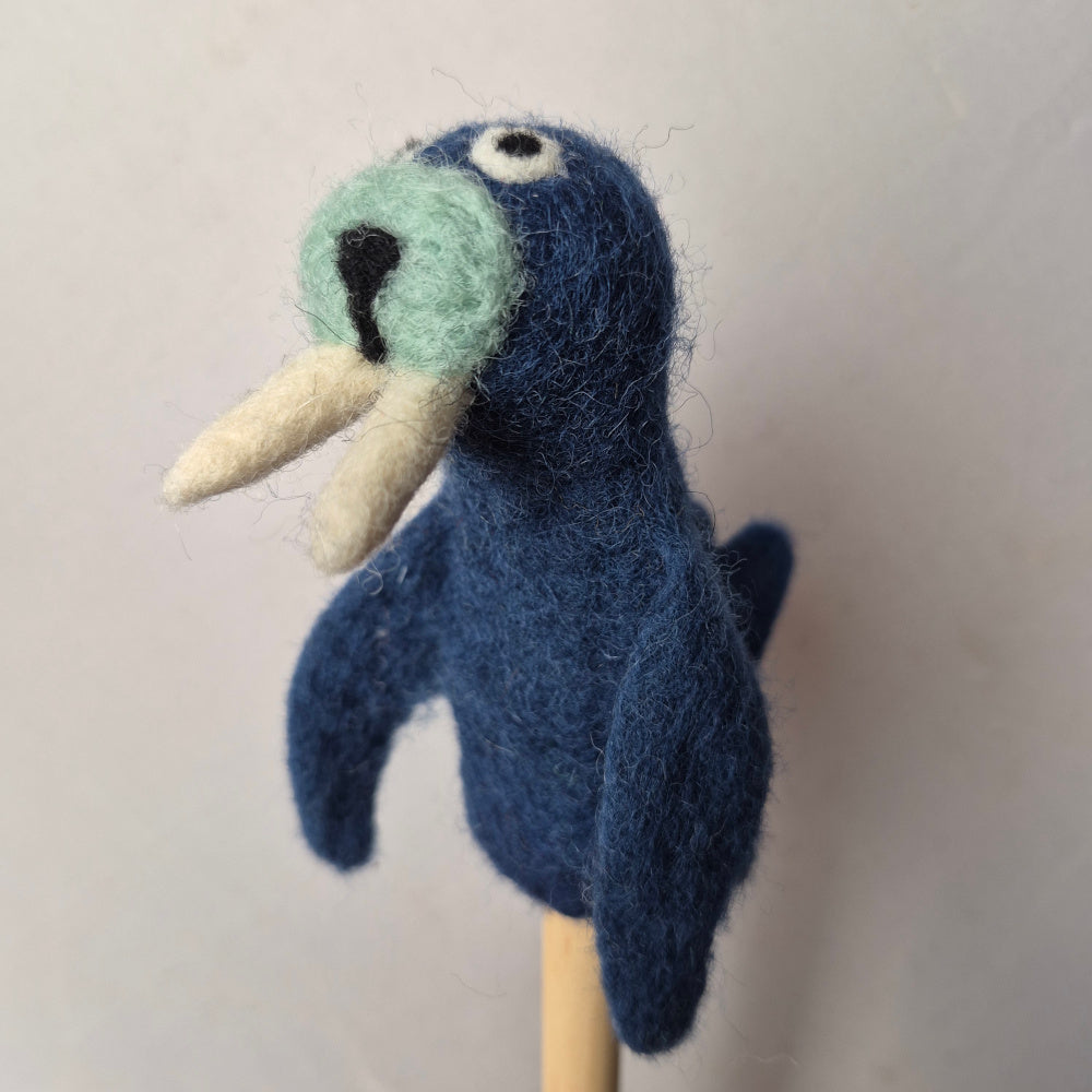 Wool Felt finger puppets SEA LIFE