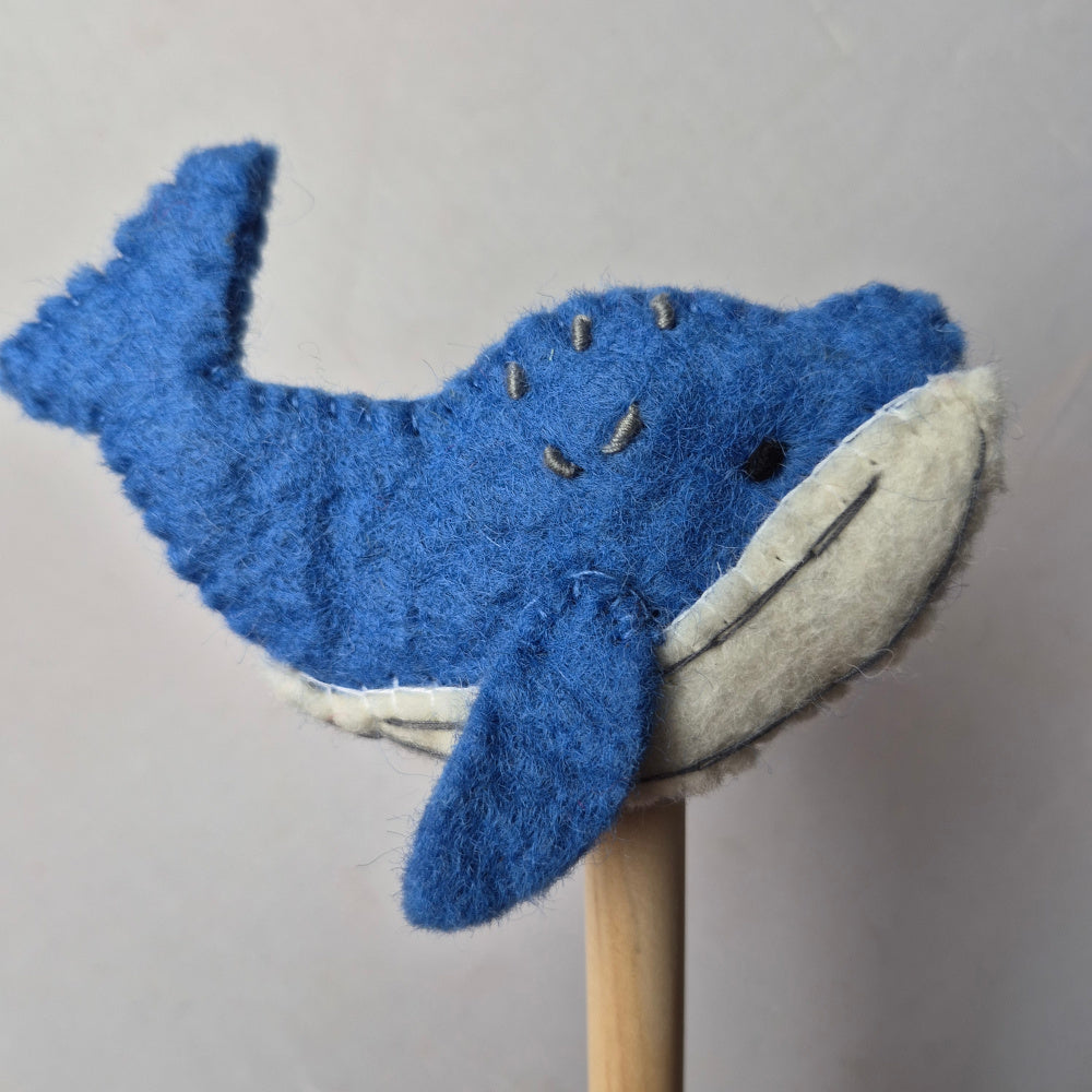 Wool Felt finger puppets SEA LIFE