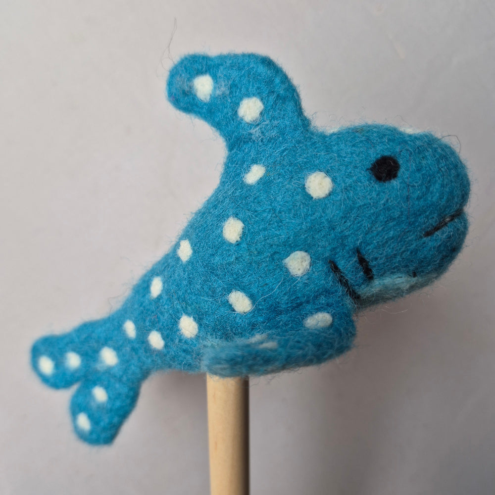 Wool Felt finger puppets SEA LIFE