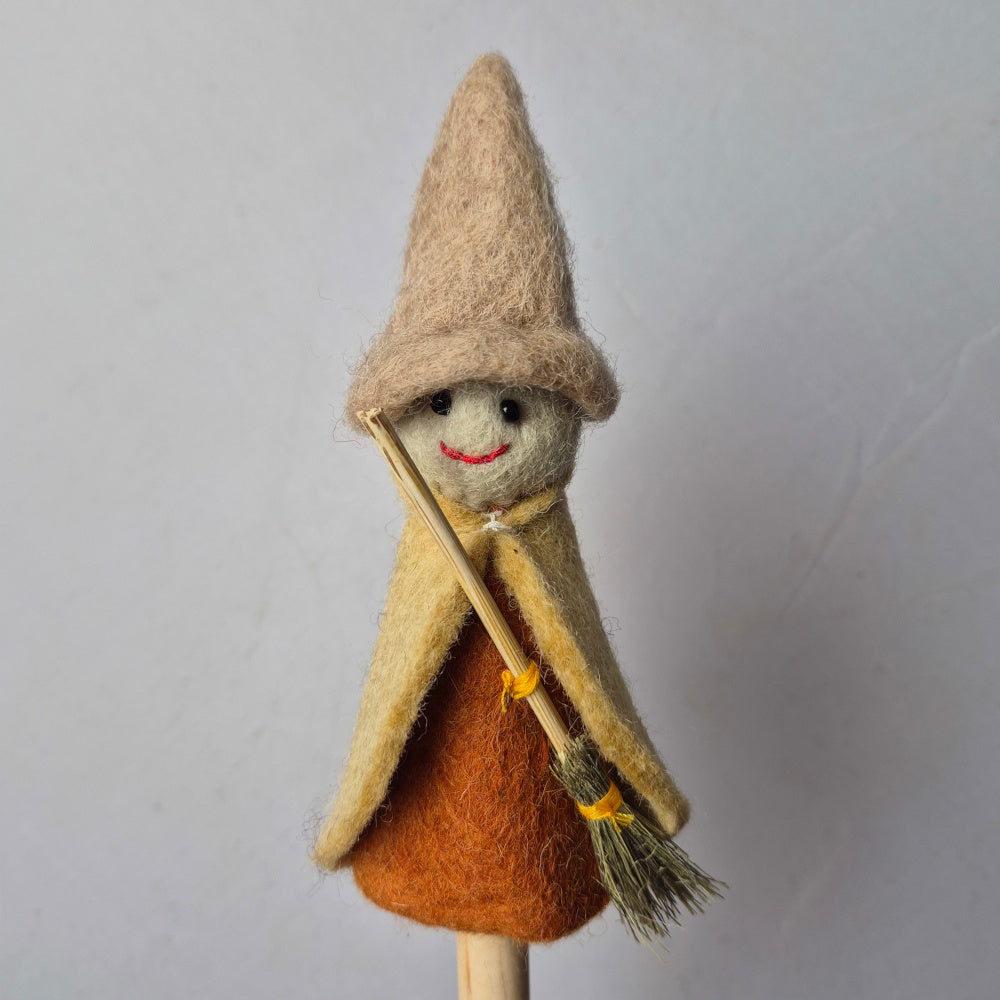 Wool Felt finger puppets FANTASY & PEOPLE