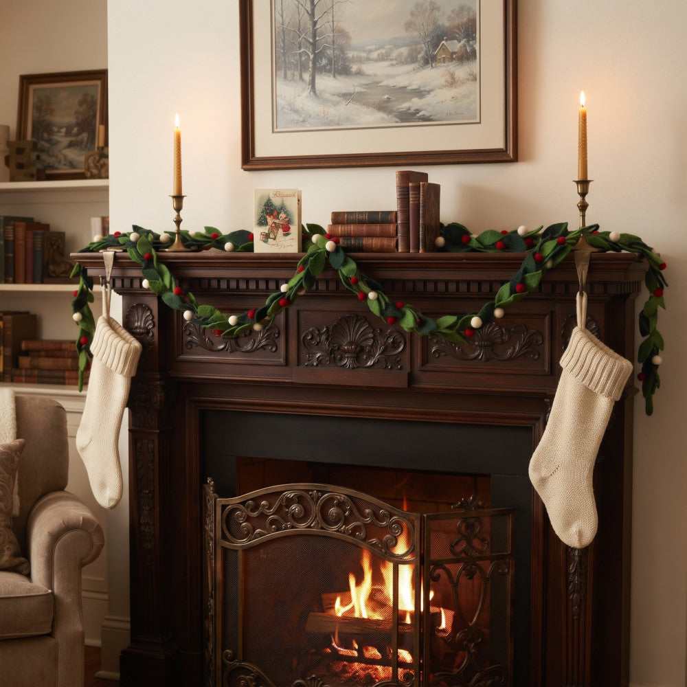 Wool Felt Christmas Decortions