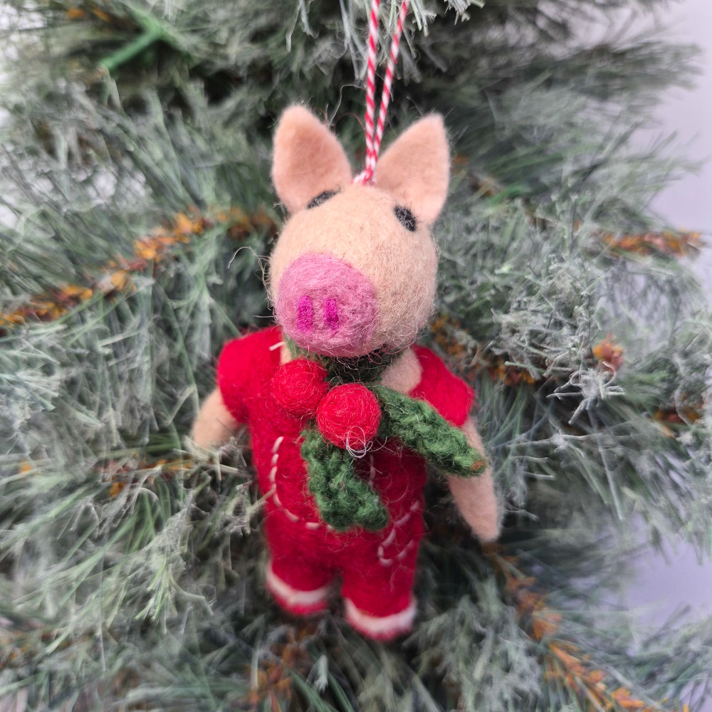 Wool Felt Christmas Decortions