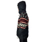 Jacket Aztec Charcoal/White/Red